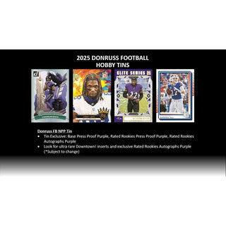 2025 Panini Donruss Football Hobby Winter Tin