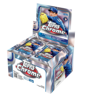 2025 Topps Chrome Baseball Jumbo Box