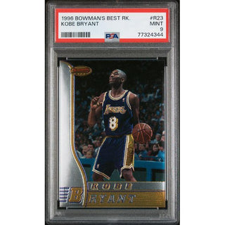 1996 BOWMAN'S BEST ROOKIE #R23 KOBE BRYANT