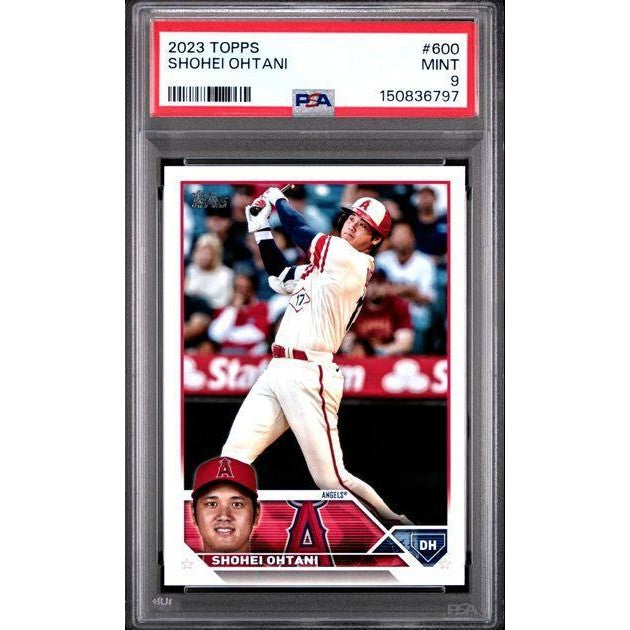 Shohei Ohtani 2023 Topps #600 PSA 9