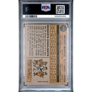 1960 Mickey Mantle Topps #350 PSA 5