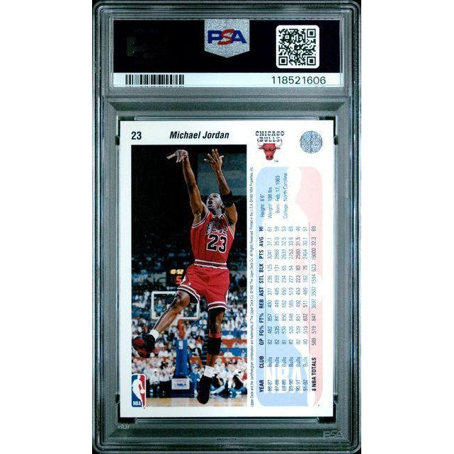 Michael Jordan 1991 Upper Deck #23 PSA 9