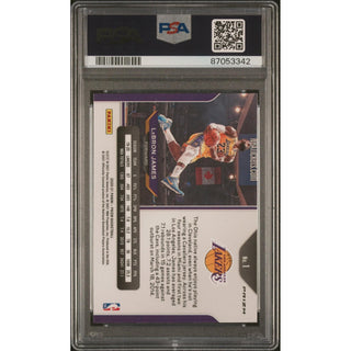 LeBron James 2020 Panini Prizm #1 PSA 8