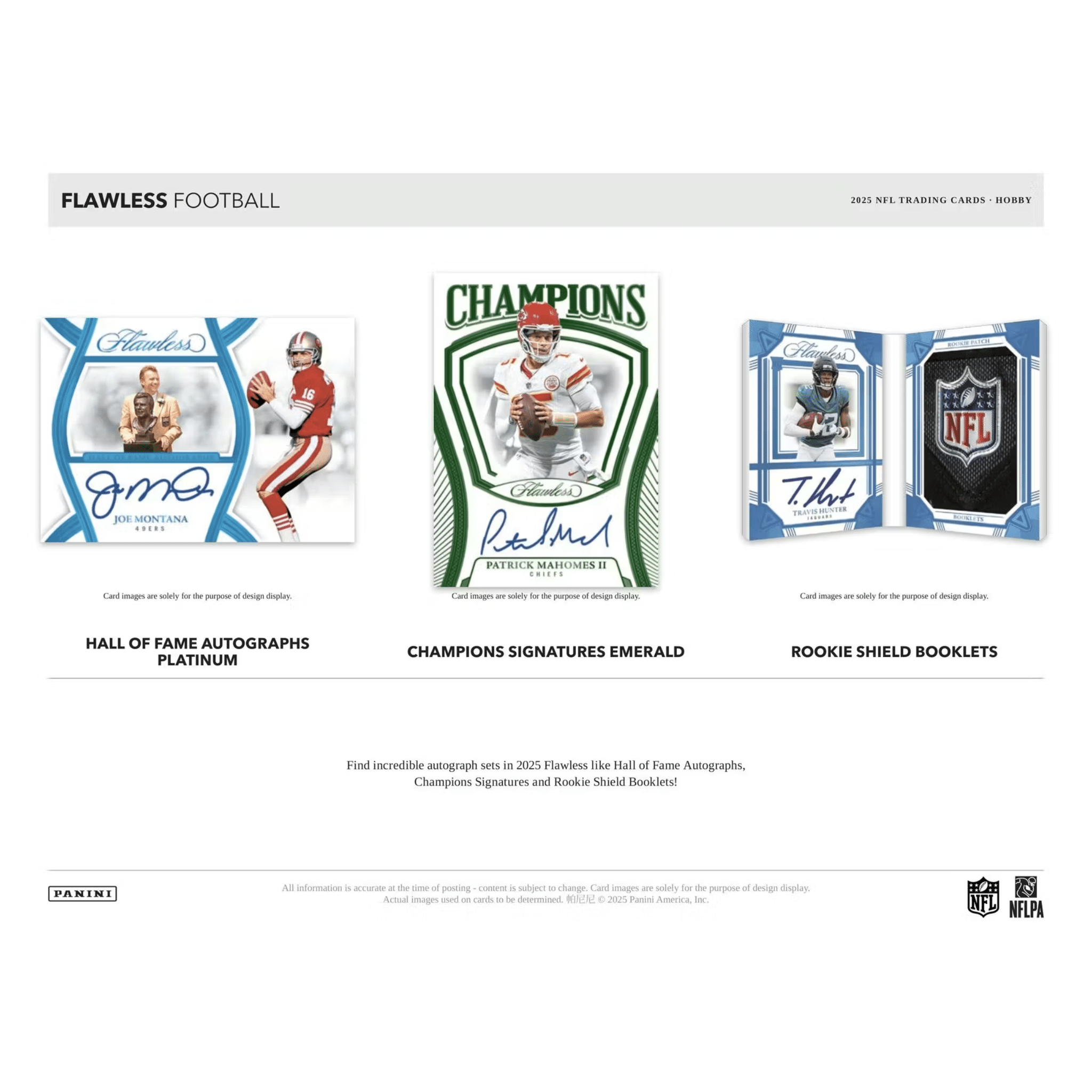 2025 Panini Flawless Football Hobby Box