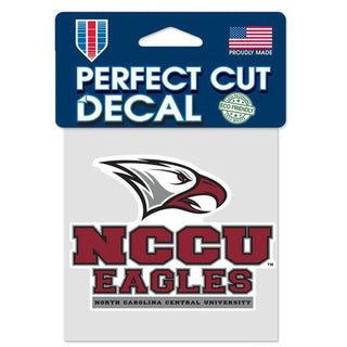 Decal: North Carolina Central Eagles – 4" x 4" Perfect Cut