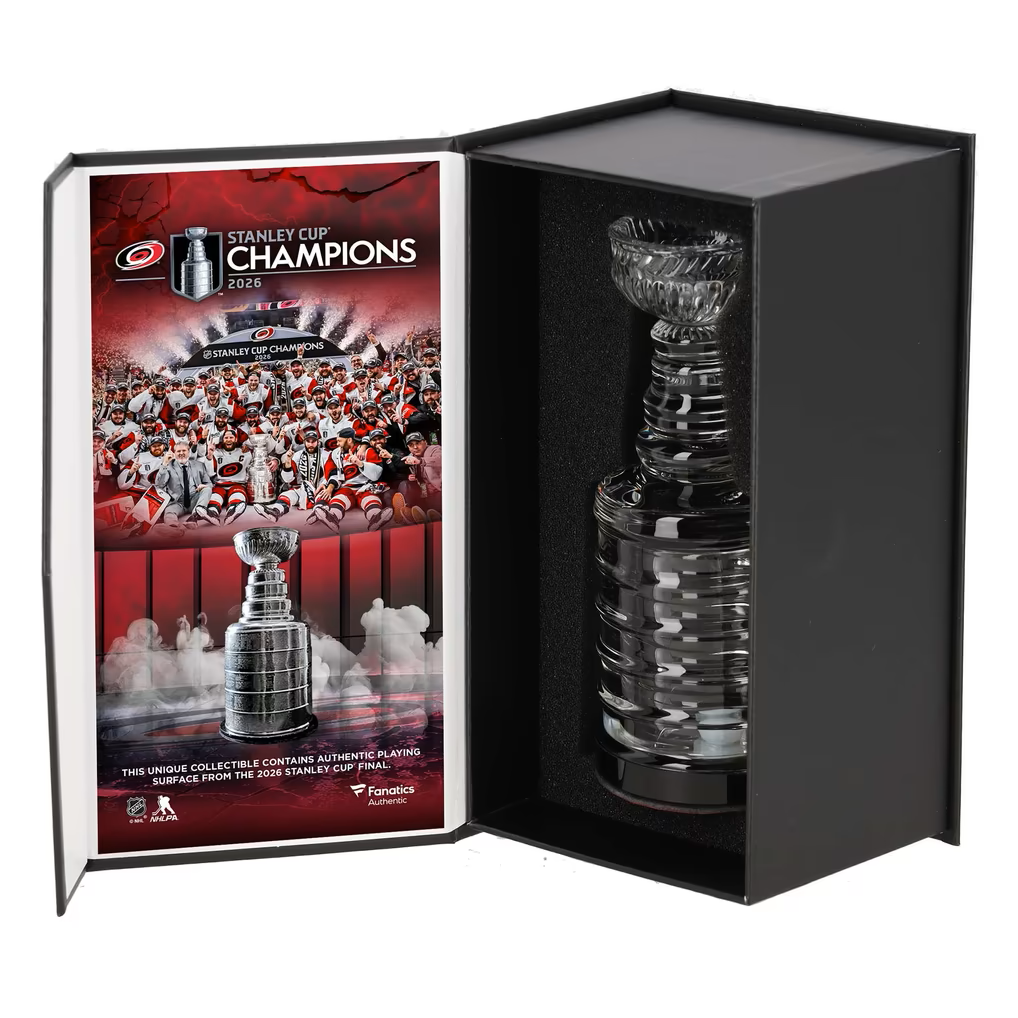 Carolina Hurricanes Fanatics Authentic 2026 Stanley Cup Champions Crystal Cup | Game-Used Ice
