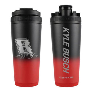 Kyle Busch #8 NASCAR Ice Shaker Tumbler – 26 oz Stainless Steel