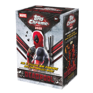 2025 Topps Chrome Marvel Deadpool Blaster Box