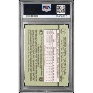 Ken Griffey Jr. 1989 Donruss Rookies #3 PSA 6
