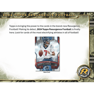 2024 Topps Resurgence Football Breaker Delight Hobby Box