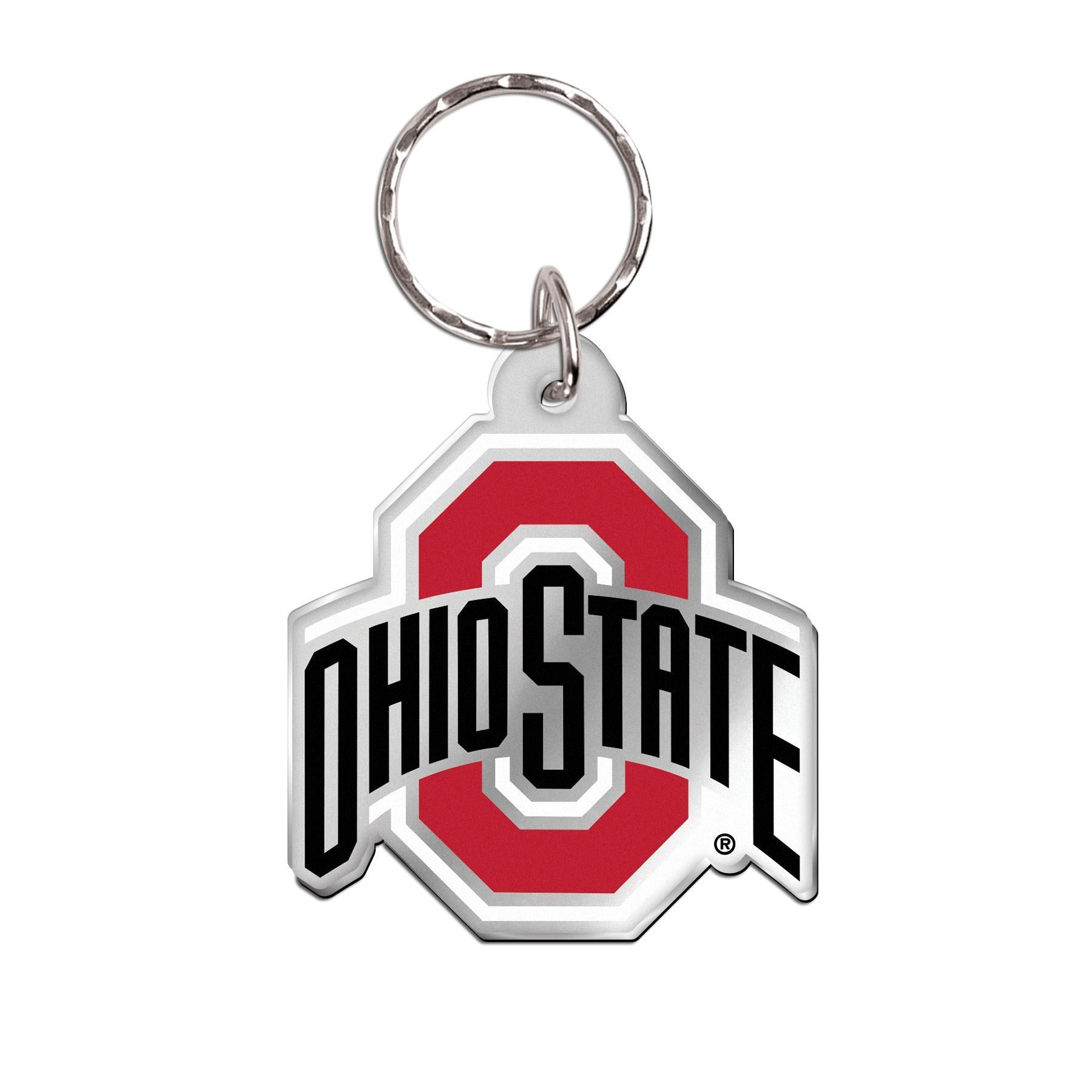 Ohio State Buckeyes Freeform Keychain – Official NCAA Team Accessory