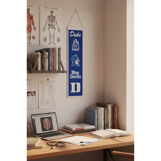 Duke Blue Devils College Vault Wool Banner – 8" x 32"
