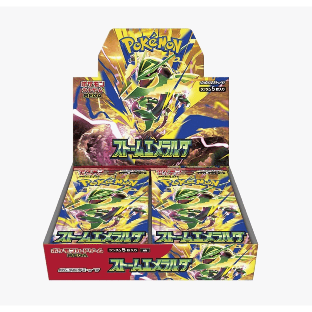 Pokémon: Storm Emeralda Japanese Booster Box Sealed