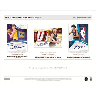 2024-25 Panini Immaculate Basketball Hobby Box