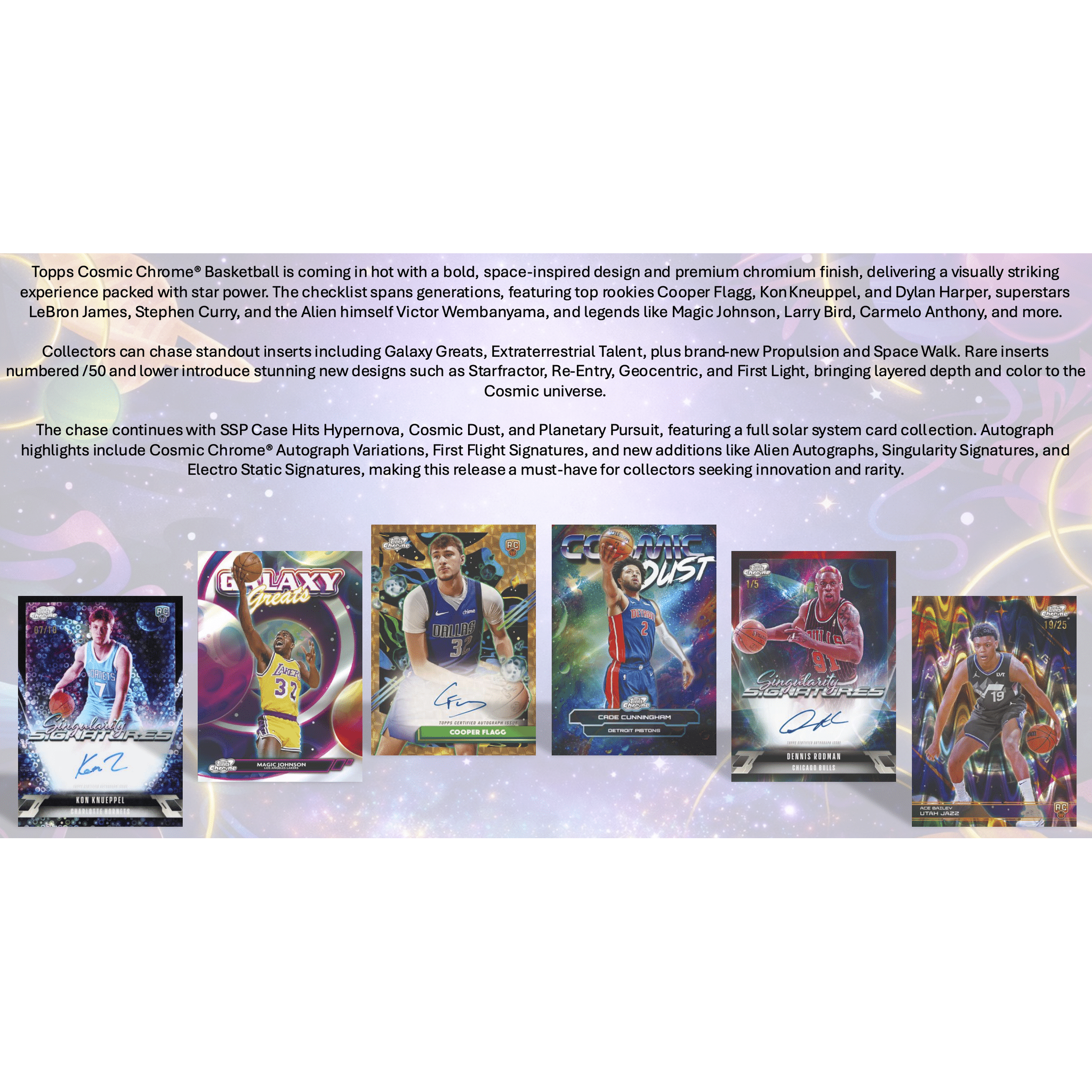2025-26 Topps Cosmic Chrome Basketball Hobby Box