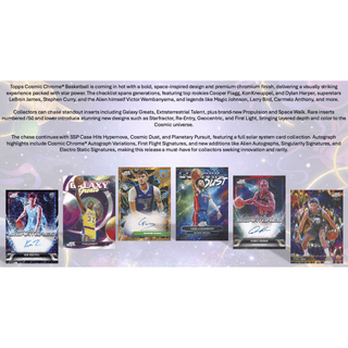 2025-26 Topps Cosmic Chrome Basketball Hobby Box