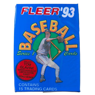1993 Fleer Baseball Series I Pack – Vintage Collectible Cards