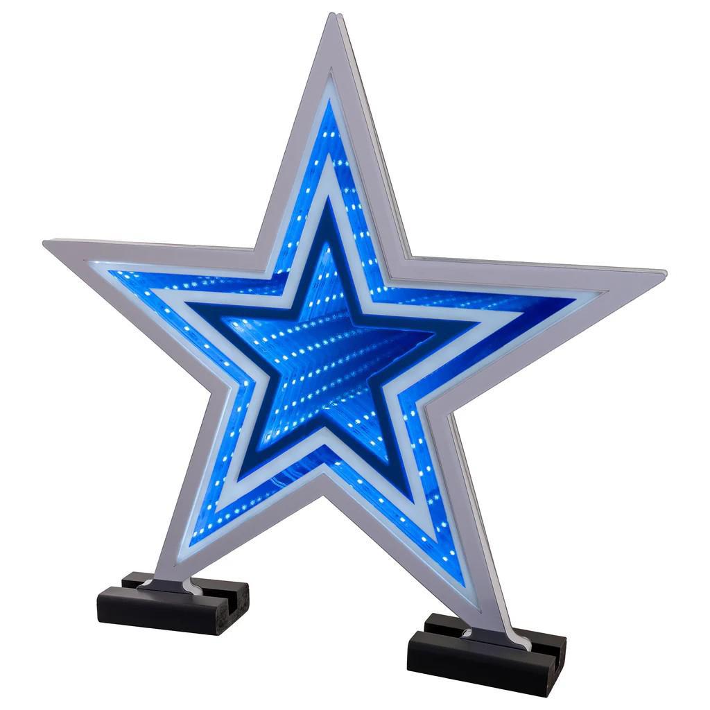 LED Infinity Logo Light: Dallas Cowboys