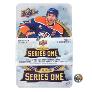 2025/26 Upper Deck Series 1 Hockey Tin Box