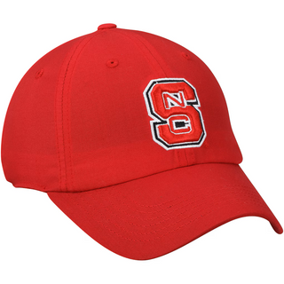 NC State Wolfpack Top of the World Primary Logo Staple Adjustable Hat – Red