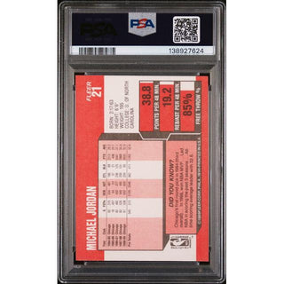 Michael Jordan 1989 Fleer #21 – PSA 7