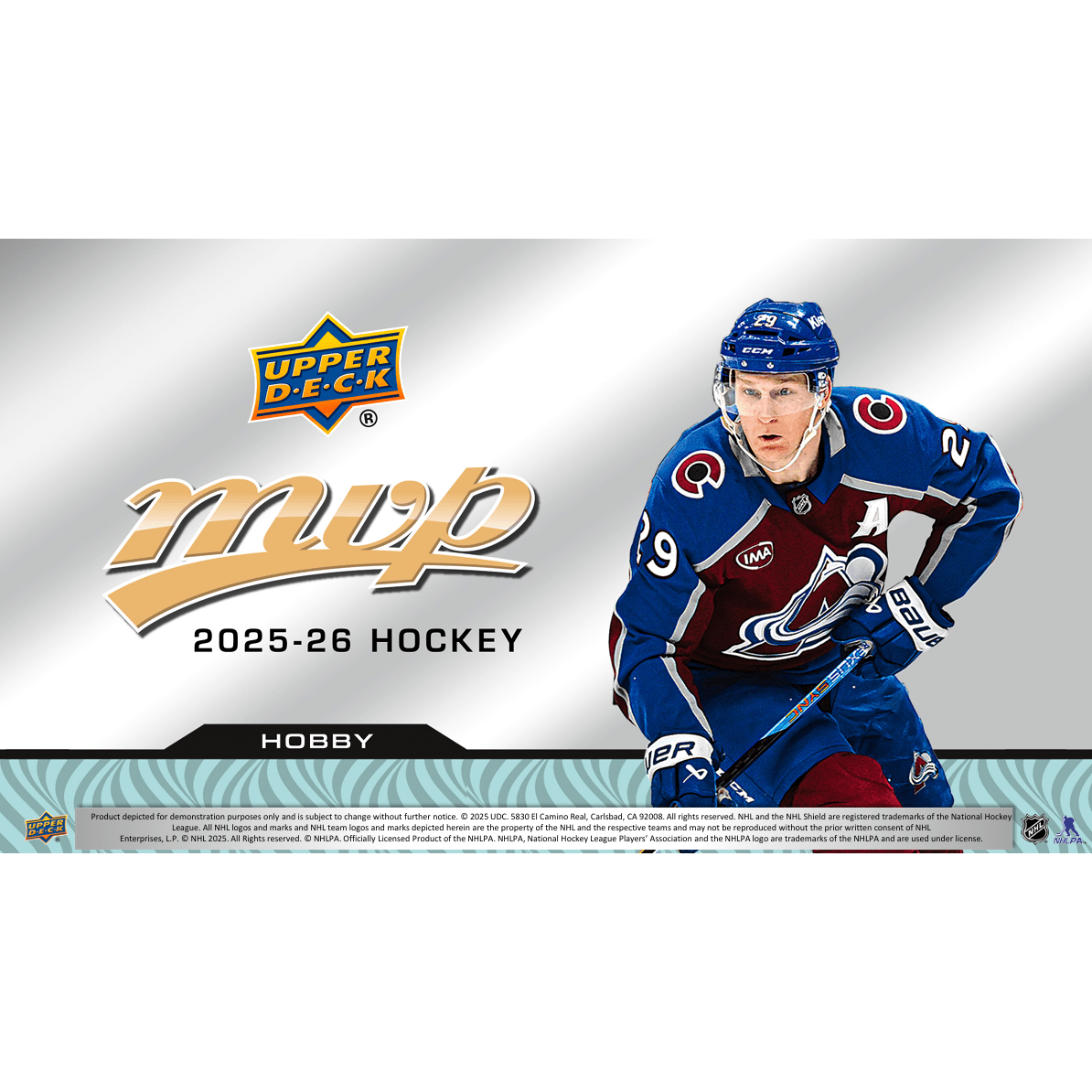 2025-26 Upper Deck MVP Hockey Hobby Box