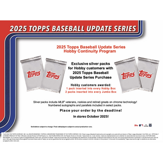 2025 Topps Update Series Baseball Jumbo Box