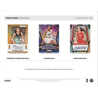 2025 Panini Prizm WNBA Basketball Hobby Box