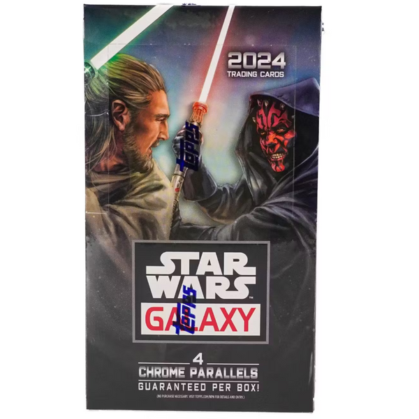 2024 Topps Star Wars Chrome Galaxy Hobby Box – CARDIACS Sports