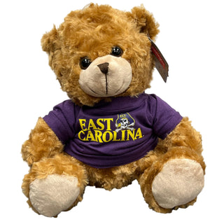 East Carolina Pirates – 11" Collegiate Tee Plush Teddy Bear