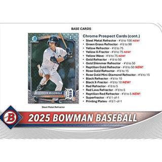 2025 Bowman Baseball Hobby Jumbo Pack