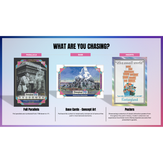 2025 Topps Disneyland 70th Anniversary Hobby Box