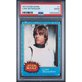 Luke Skywalker 1977 Star Wars #1 PSA 2