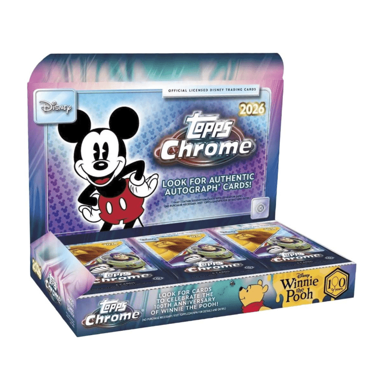 2026 Topps Chrome Disney Hobby Box