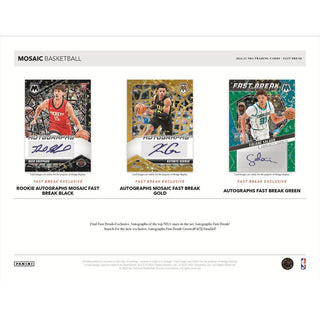 2024-25 Panini Mosaic Basketball Fast Break Box