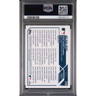 Riley Greene 2023 Topps 1st Edition Platinum Stars Foil 1/1 #210 PSA 9