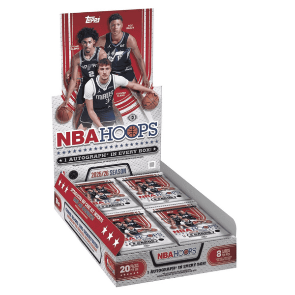 2025-26 Topps NBA Hoops Basketball Hobby Box