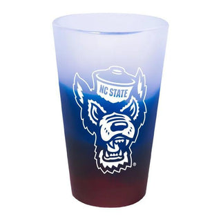 NC State Wolfpack 16 oz Silicone Pint Glass – Ombre