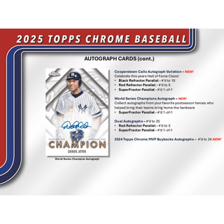 2025 Topps Chrome Baseball Mega Box