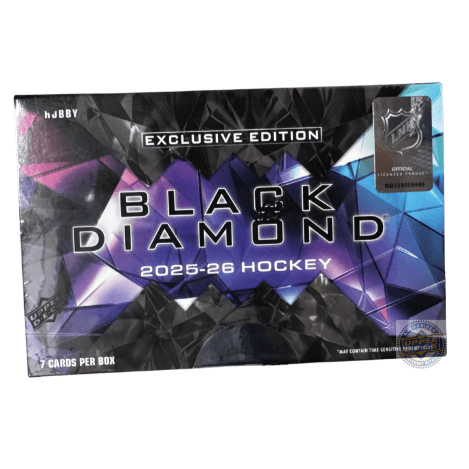 2025–26 Upper Deck Black Diamond Hockey Hobby Box – CDD Edition