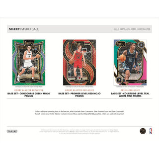 2024-25 Panini Select Basketball Hobby Blaster Box