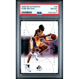 Kobe Bryant 2000 SP Authentic #39 PSA 8