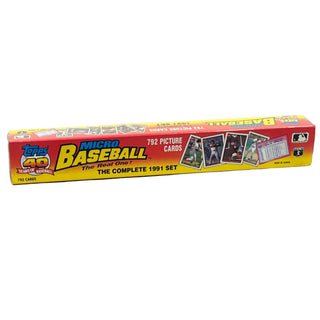 1991 Topps Micro Baseball Complete Set – Factory Sealed