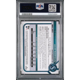 Julio Rodríguez #48 – 2022 Bowman Chrome – PSA 9