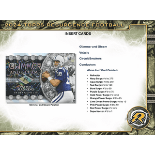 2024 Topps Resurgence Football Hobby Box