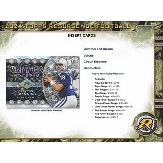 2024 Topps Resurgence Football Hobby Pack