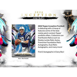 2024 Topps Inception Football Hobby Box