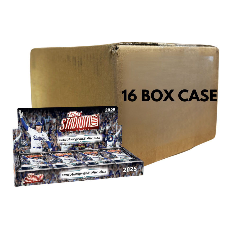 2025 Topps Stadium Club Baseball Hobby 16-Box Case