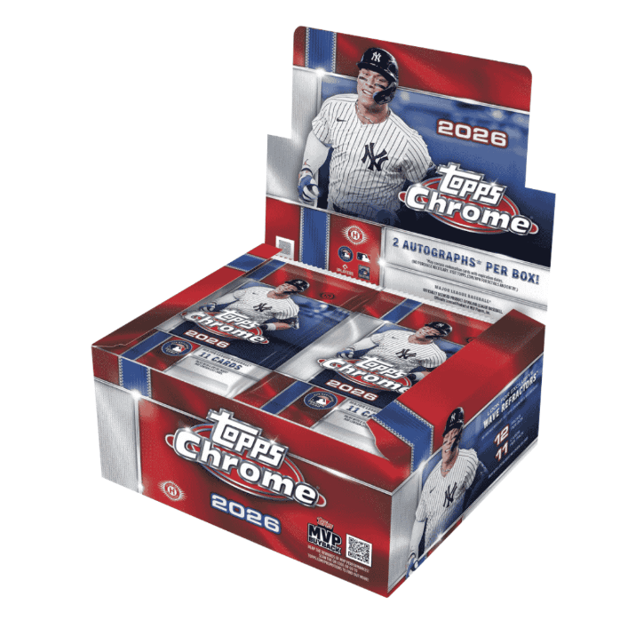 2026 Topps Chrome Baseball Jumbo Box