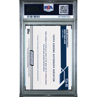 Rob Gronkowski 2023 Composite Chrome Auto-Org Geometric #TCARG PSA 9
